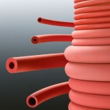 Шланг резиновый Deutsch & Neumann внутренний диаметр 6 мм, толщина стенок 1,5 мм, красный