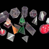 Набор прозрачных геометрических тел с сечениями (разборный)