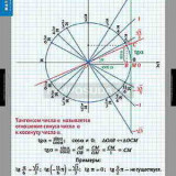 Таблицы демонстрационные "Тригонометрические функции"