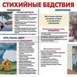 Плакаты "Уголок гражданской обороны" (комплект 10 пл., 30x41 см)