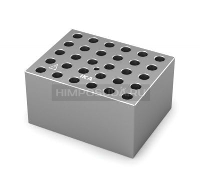 Термоблок DB 1.1, для пробирок ПЦР 30 х 0,5 мл, алюминиевый, IKA 