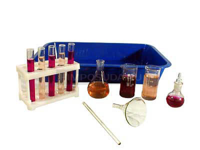 Набор химической посуды и принадлежностей для лабораторных работ в начальной школе (НПНЛ) 