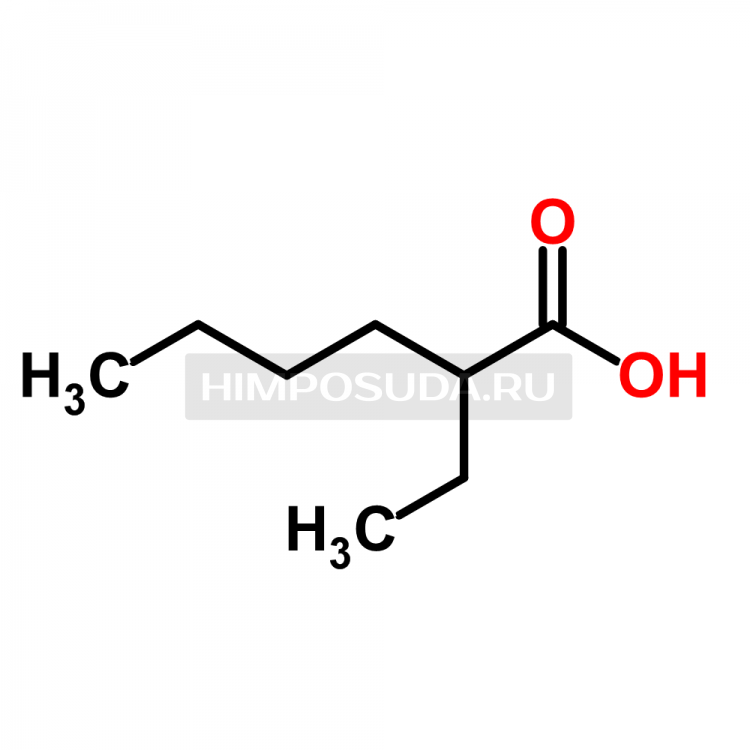 Этилпентановая кислота формула