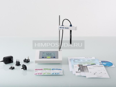 pH-метр,-2-16±0,01, стационарный, электрод LE420, FP20-TRIS, серия FiveEasy Plus, Mettler Toledo 