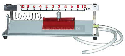 Прибор для демонстрации механ. колебаний (на воздушной подушке) 