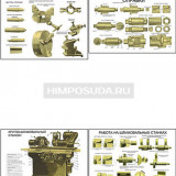 Плакаты ПРОФТЕХ "Шлифовальные станки" (8 пл, винил, 70х100)