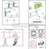 Плакаты ПРОФТЕХ "Геодезические работы в строительно-монтажном производстве" (20 пл, винил, 70х100)