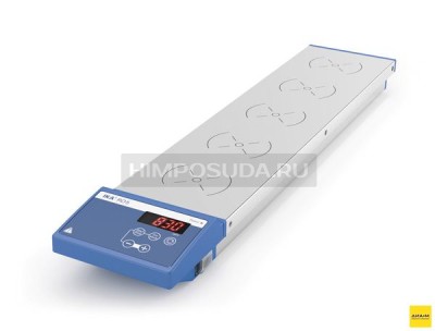 Магнитная мешалка без нагрева, объем по воде 0,4 л на 1 место, платформа 120х470 мм, 1200 об/мин, 5 мест, RO 5, IKA, IKA (аналог MS-M-S10, арт. 8030140013, DLab, Китай), EUR 