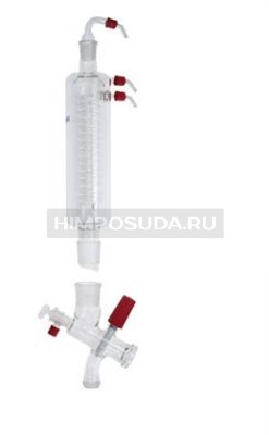 Усиленный вертикальный оросительный холодильник RV 10.6 для обратной дистилляции, IKA, EUR 