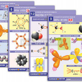 Комплект таблиц по органической химии "Строение органических веществ" (16 табл., формат А1, лам.)