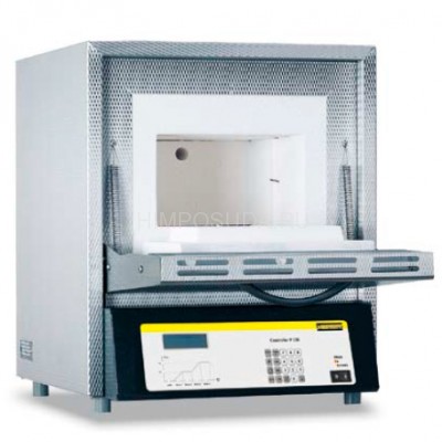 Профессиональная муфельная печь Nabertherm L 40/11/P330 с откидной дверью 