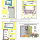 Плакаты ПРОФТЕХ "Среднетемперат. витрины, низкотемперат. прилавки" (5 пл, винил, 70х100)
