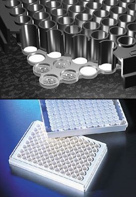 Планшет для фильтрации FiltrEX, PVDF мембрана, 0,2 мкм, стерильный, объем 350 мкл, 96 лунок 