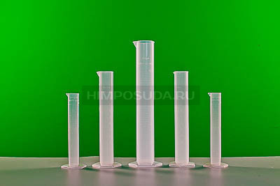 Комплект мерных цилиндров пластиковых (5 шт.) 