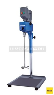 Мешалка верхнеприводная, до 200 л по воде, 1300 об/мин, RW 47 D, комплект, IKA, EUR 