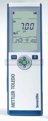 pH-метр, -2-20±0,01, портативный, электрод InLab Expert Go-ISM, S2-Standart, серия Seven2Go, Mettler Toledo, Mettler Toledo, USD 