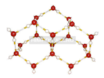 Модель &quot;Кристаллическая решетка льда&quot; (демонстрационная) 
