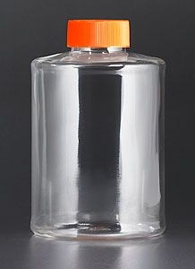 Роллерная бутыль 490 см2, гладкие стенки, не градуированная, вентилируемая крышка