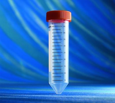 Пробирки 50 мл, ПП, резьбовые, конические, с крышкой PlugSeal, стерильные, 15500g (25 шт./штатив, 500 шт./кор.)